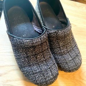 Dansko Professional Clogs in tweed print